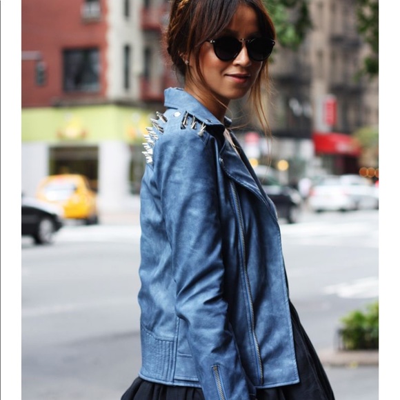 Sincerely Jules’ UNIF Spiked Faux Leather Jacket - Picture 2 of 8